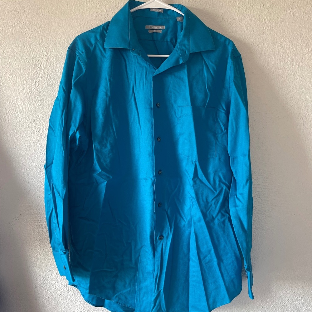 Mens Fitted Dress Shirt